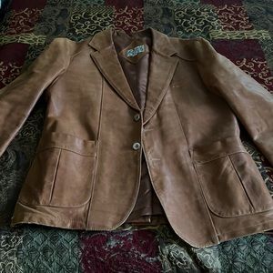real genuine leather coat